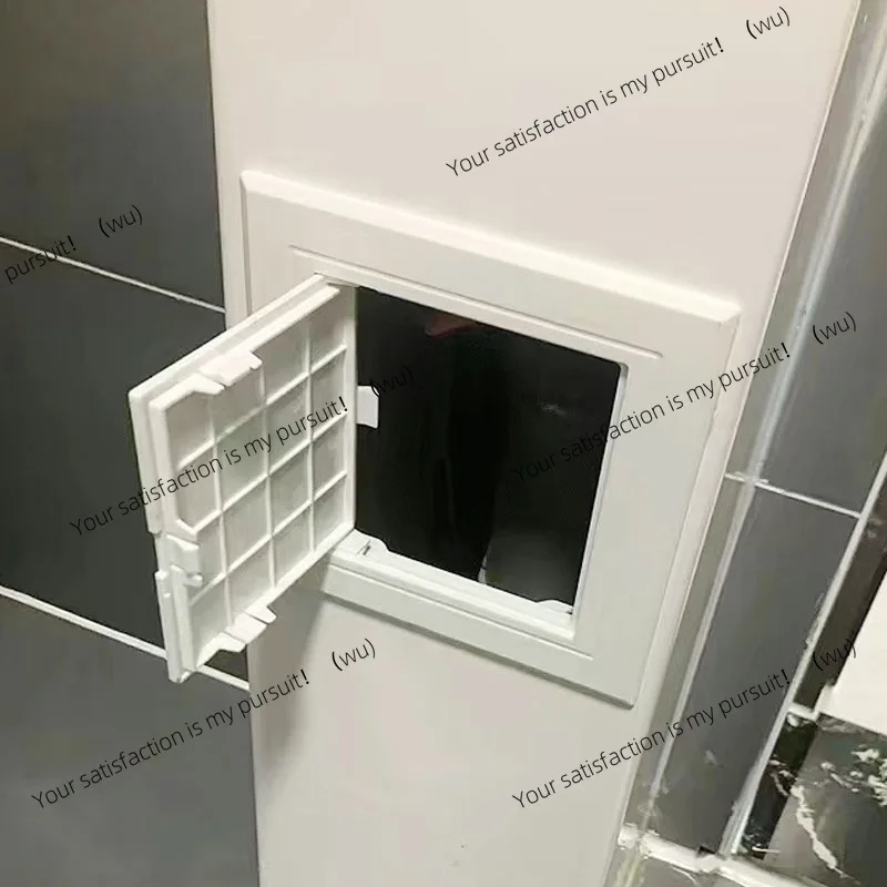 ABS pipe maintenance port decorative cover plate sewer pipe sewer maintenance port inspection port bathroom wall finished