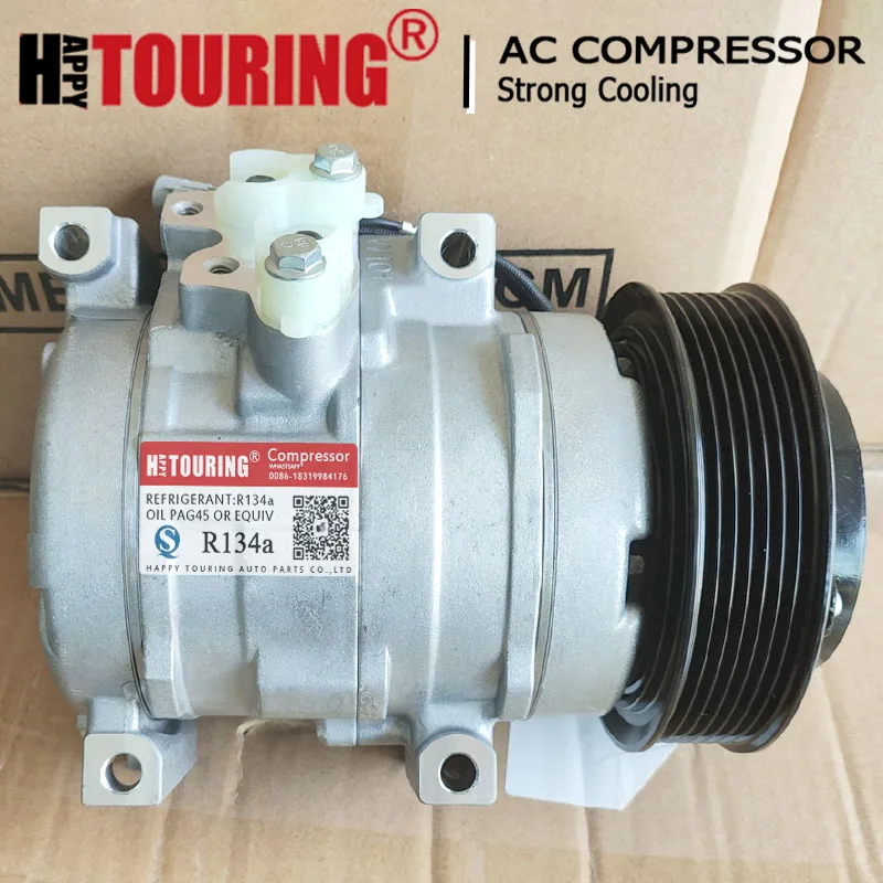

10S15C AC Compressor For Toyota Hilux 3.0L 88320-0k390 883200k390 883200k410 88320-0k410
