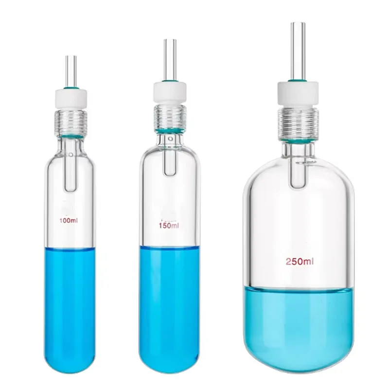 Thick-walled pressure-resistant bottle with air guide tube, pressure-resistant tube, colorimetric tube, hydrolysis tube