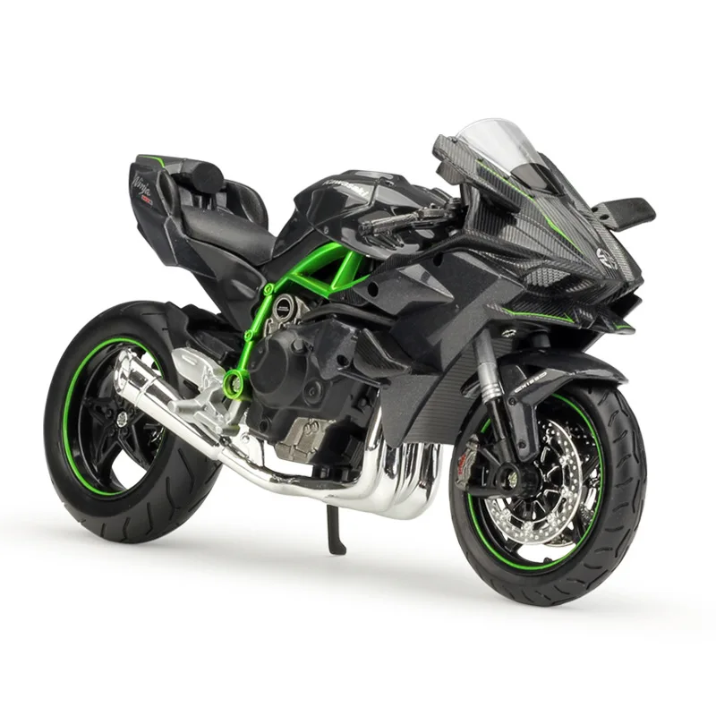 1:12 Kawasaki Ninja H2 R Motorcycle Simulation Alloy Model B508