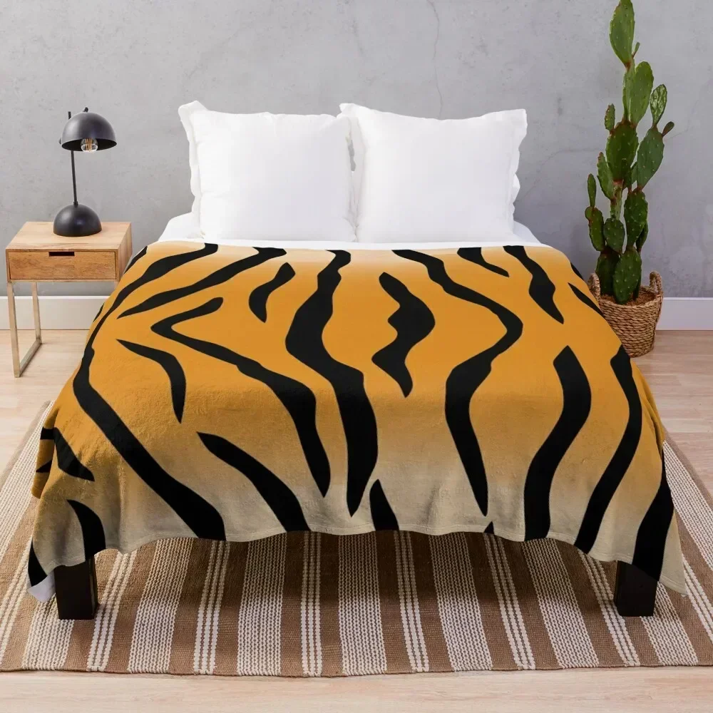 

Tiger Stripes Throw Blanket Spring Fall Cozy Throw Blanket for Couch