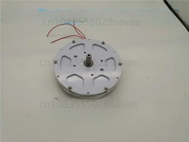 200 watt small low-speed low-resistance disc-type ferrous permanent magnet generator with high efficiency