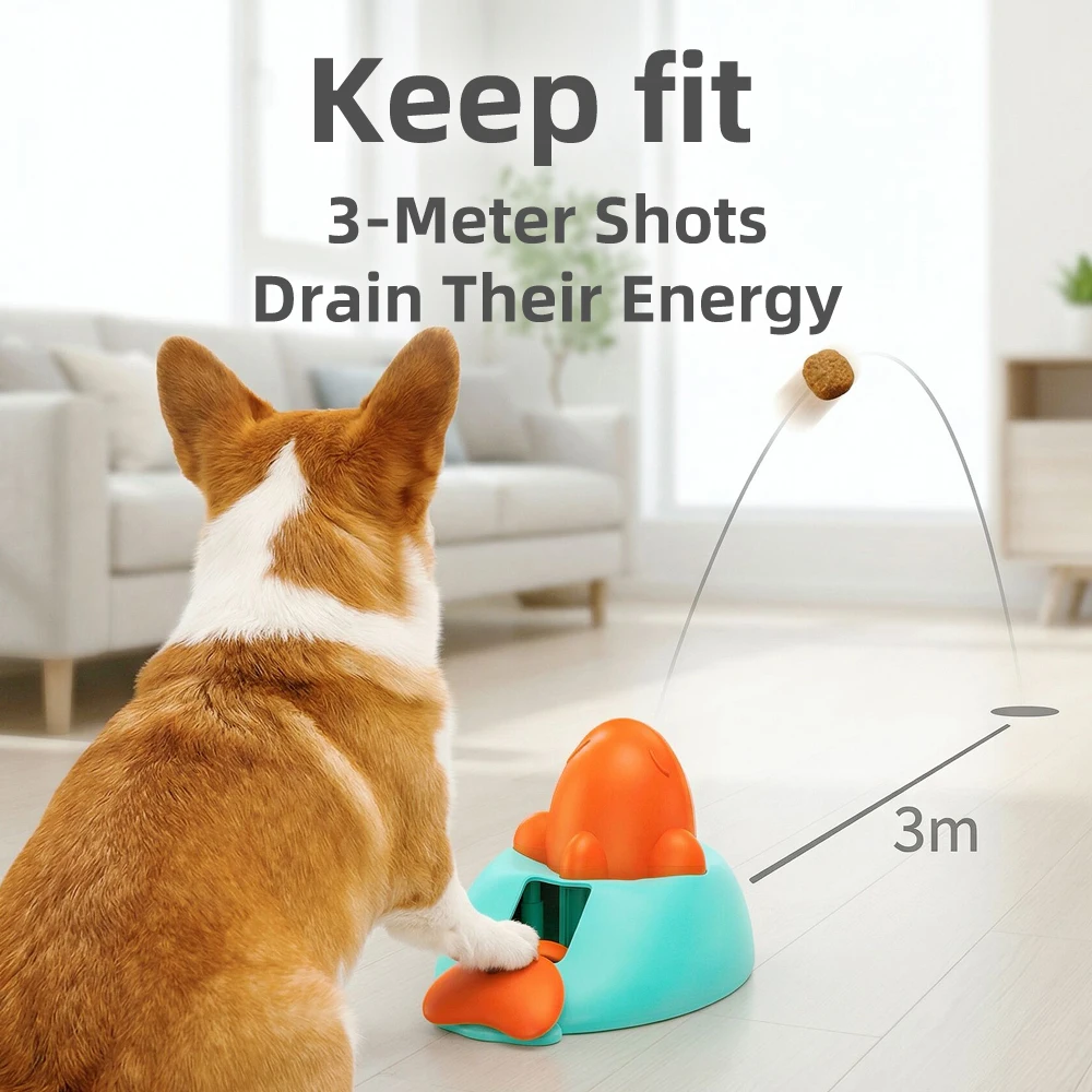 Juguete dispensador de golosinas interactivo para perros y gatos - imagen 5