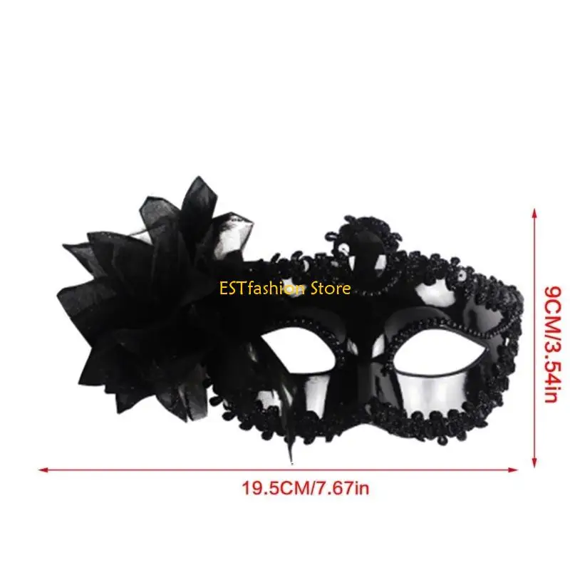 Y5GC Masquerade Wedding Carnival Mask Party Performance Mask Costume Lady Sexy Mask