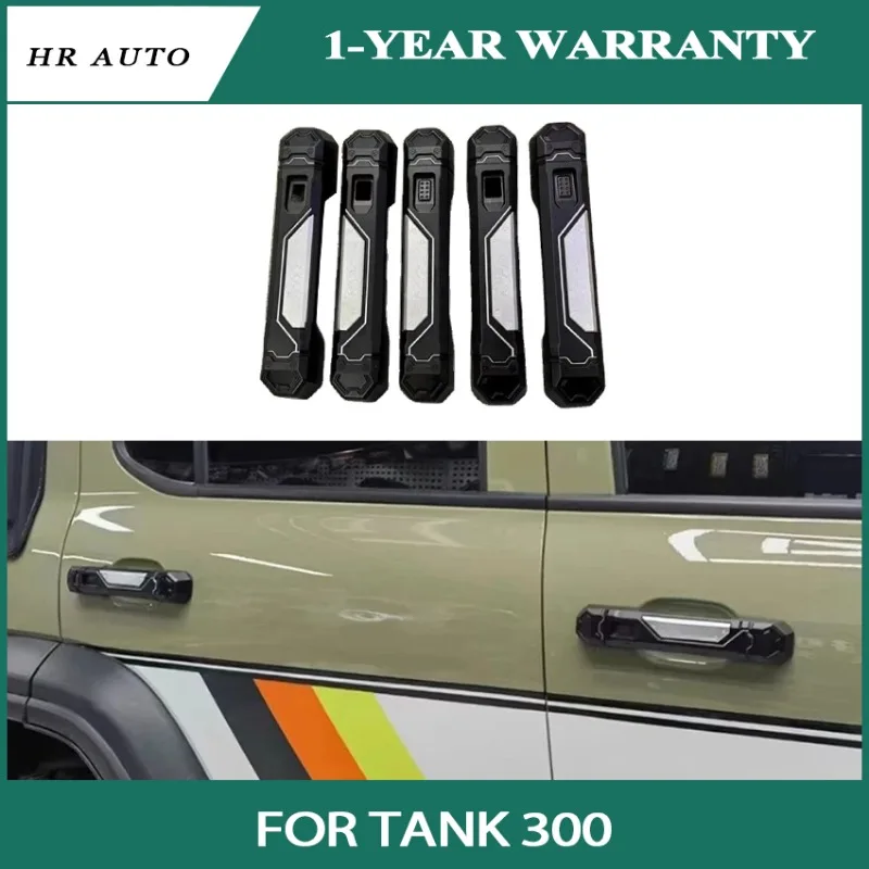 Exterior Door Handles For Tank 300 Door Handle Mecha Series Tailgate Handle Cover Car Accessories