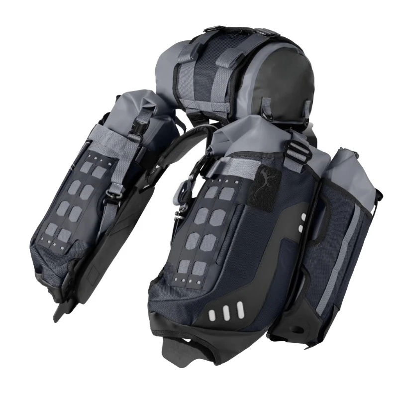 

Rackless Side Bag 40L Reflective and Waterproof