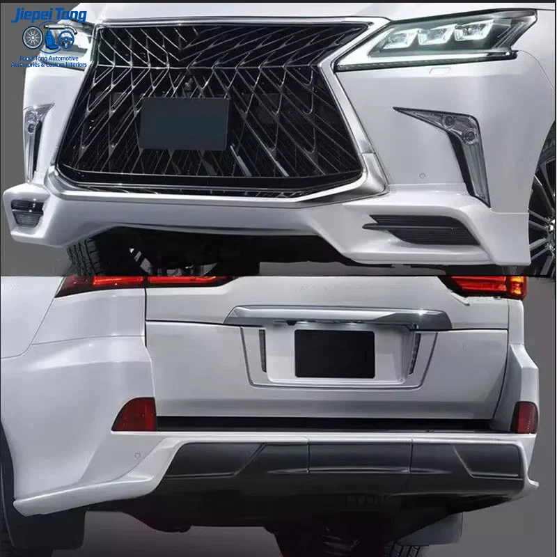 Suitable for Lexus LX570 2016-2020 WHITE PAINTED car modification Upgrade TRD Super Sport Look
