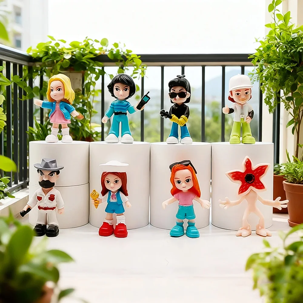 Petite statue de dessin animé Nancy Strange Steve Harrington, modèle périphérique, décoration de bureau, cadeau pour fans/festival