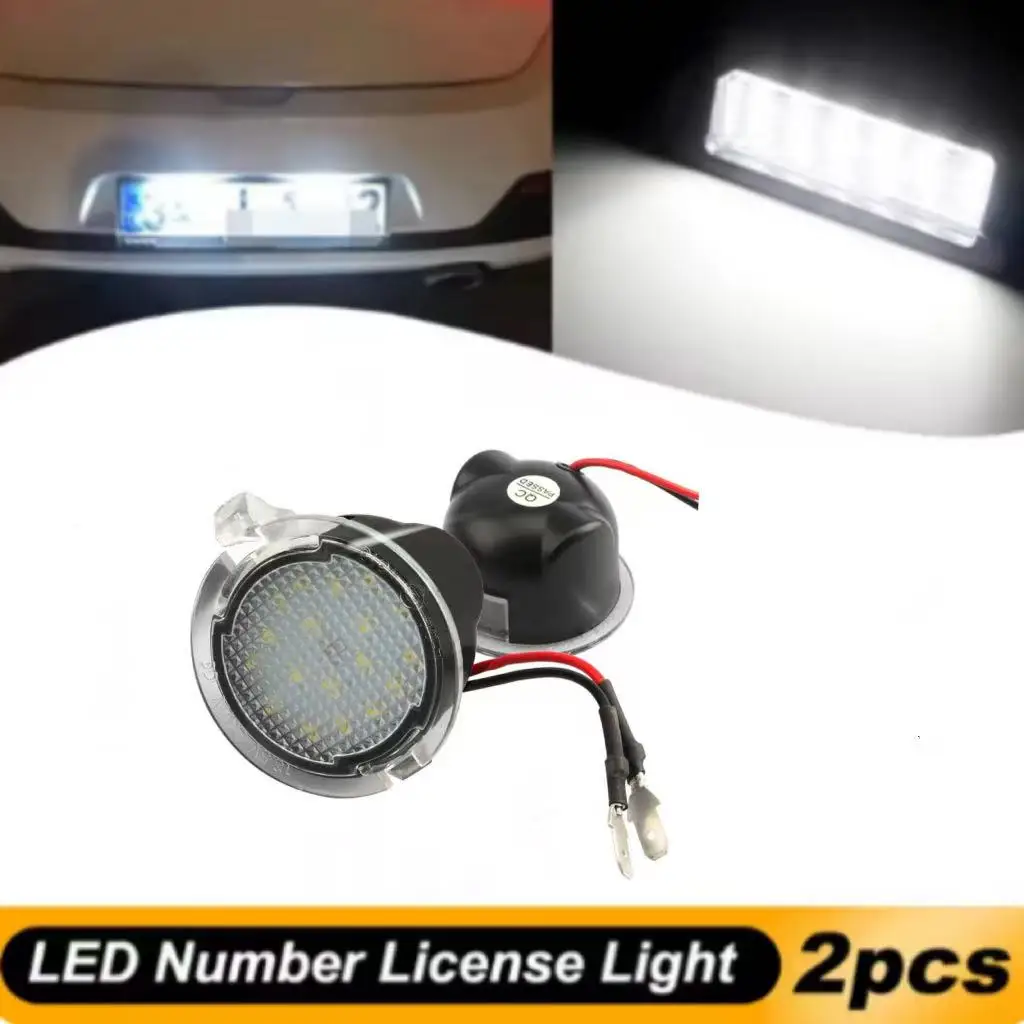 

Car Rearview Mirror Plate Lights Lamp LED for Ford Edge Mondeo MK5 5 Fusion 2 Explorer Everest Mustang Lantern Auto Accessories