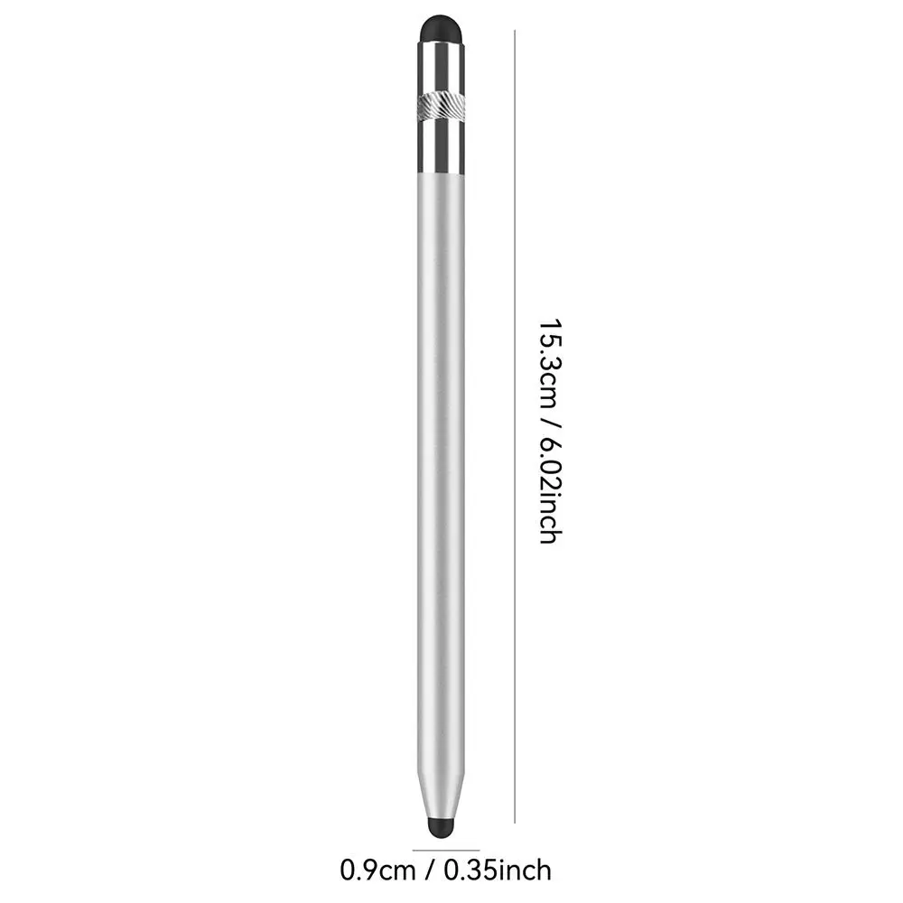 Professional 3-in-1 Metal Stylus Pen High Sensitivity Touch Screen Pen No Bluetooth Capacitive Touch Pencil Universal