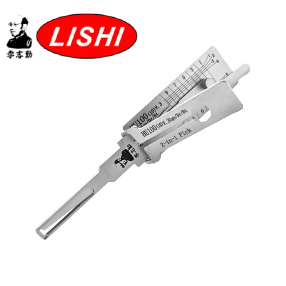 

Инструмент Lishi 2 в 1 HU100(10) V.3 Ign/Dr/Bt