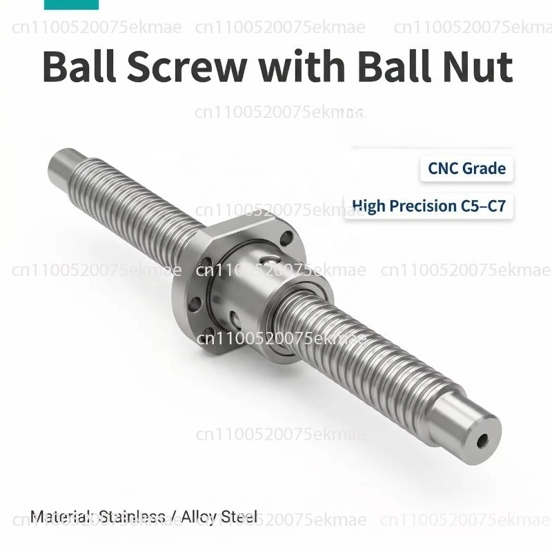 

High Precision SFU1605 Rolling Ball Screw End Machining