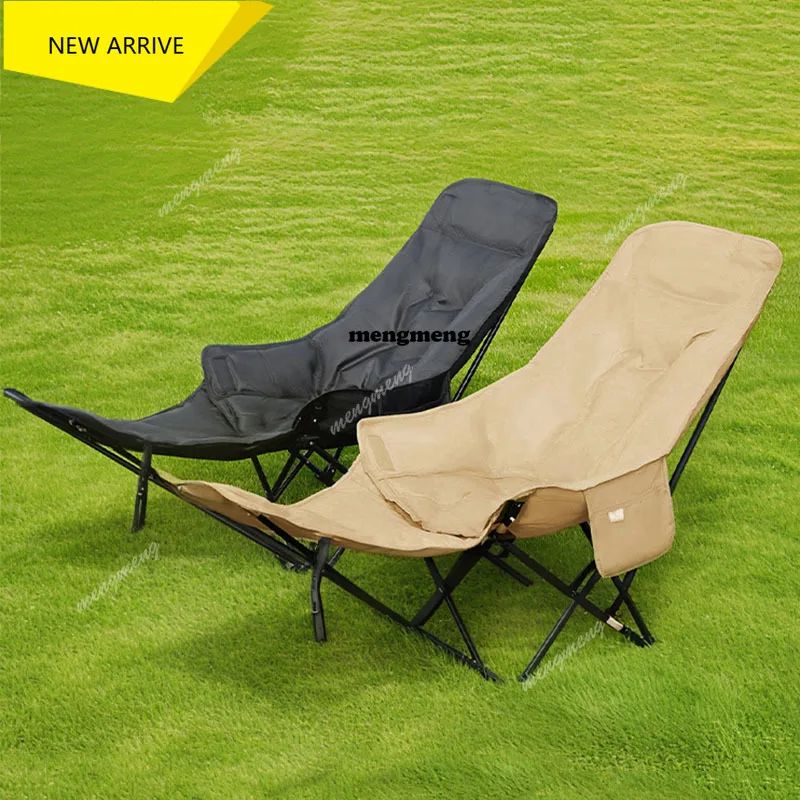 

M138 High Weight Capacity Storage Folding Chair Footrest Adults Beach Fishing Folding Chair Outdoor Tourist Chaise Pliante Furni