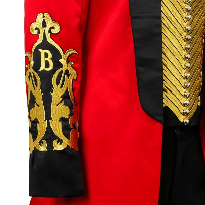 Der größte Schausteller Cosplay Kostüm Barnum Hugh Jackman Uniform Anzug Halloween Kostüm für Männer Erwachsene