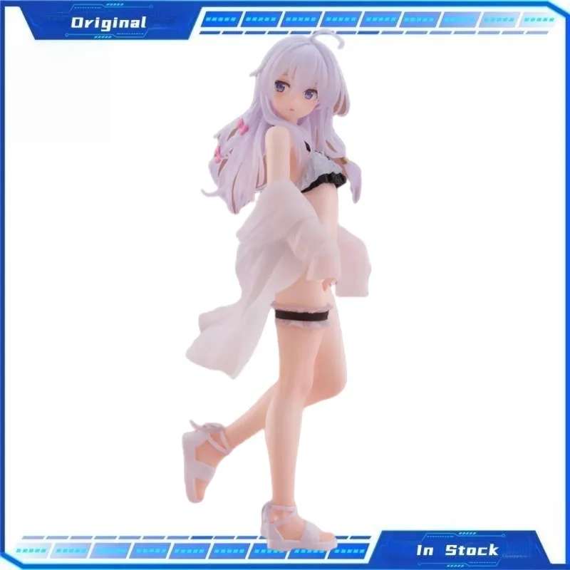 

In Stock Original TAITO Wandering Witch: The Journey of Elaina Elaina Figure Doll Model Swimsuit Scenic Figure Collectible Gift