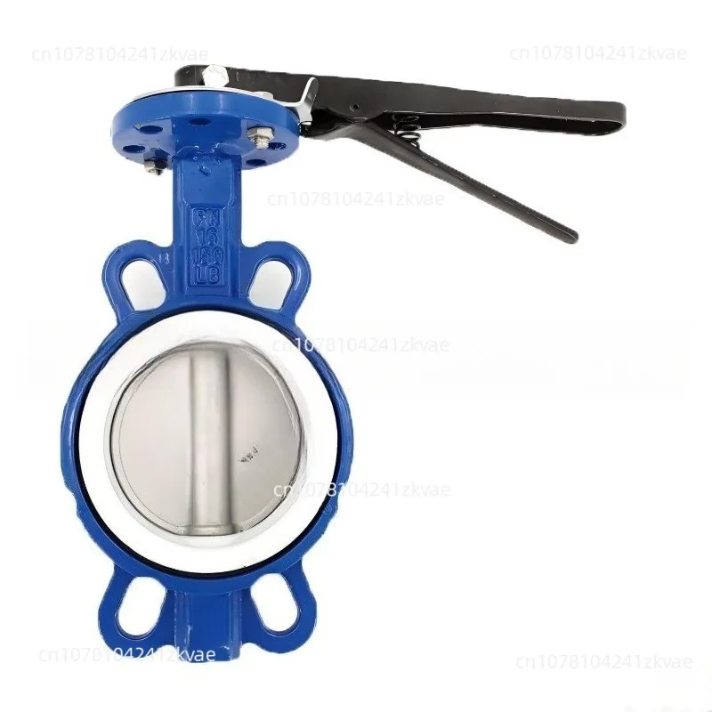 اثنين D71F-16C-DN50-DN300-D371F-16CDN50-DN800 مشبك اليد صمام الفراشة يلقي الصلب #5