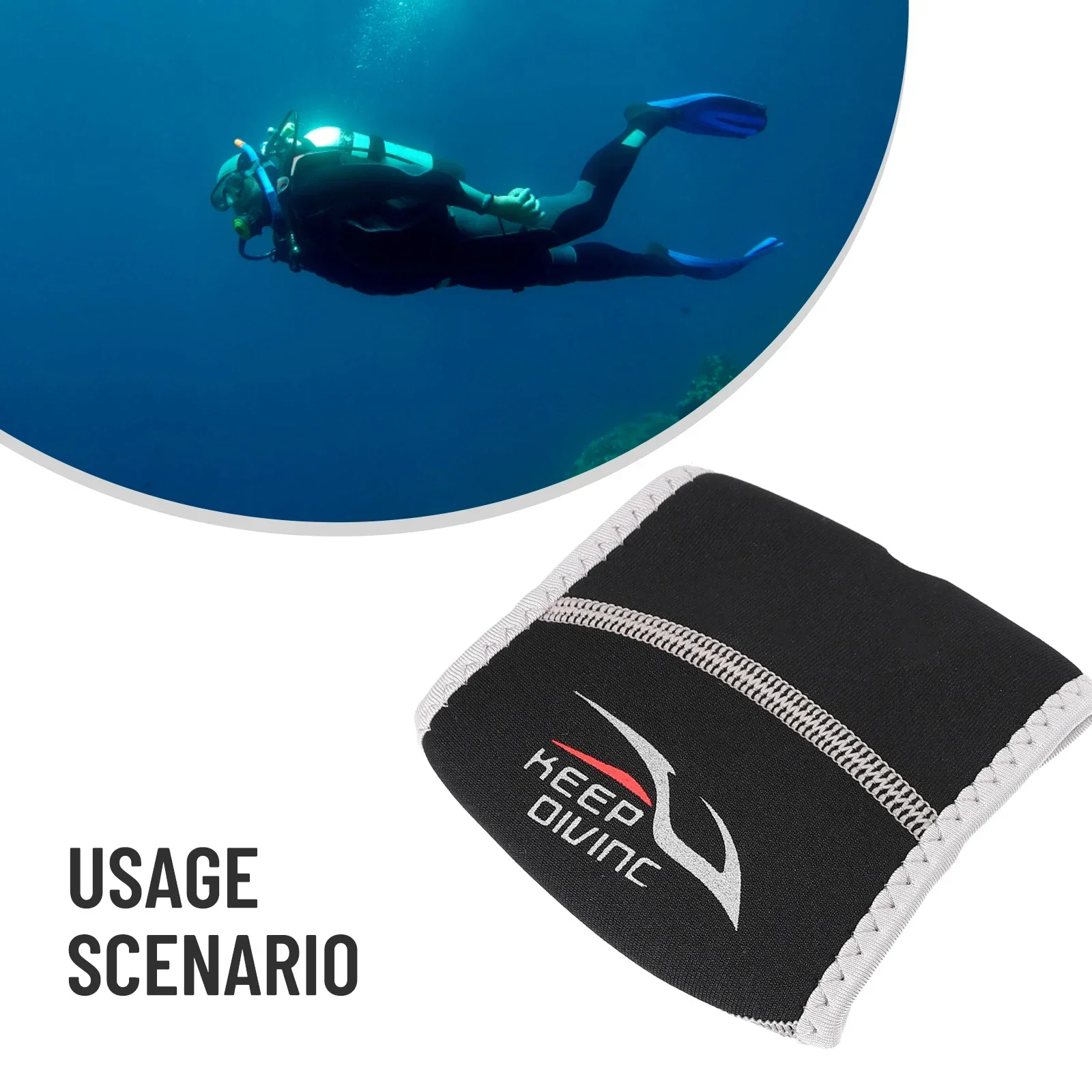 Diving 2ND Stage Protection For Scuba Diving Lightweight Abrasion Resistant Neoprene Scuba Diving New Practical