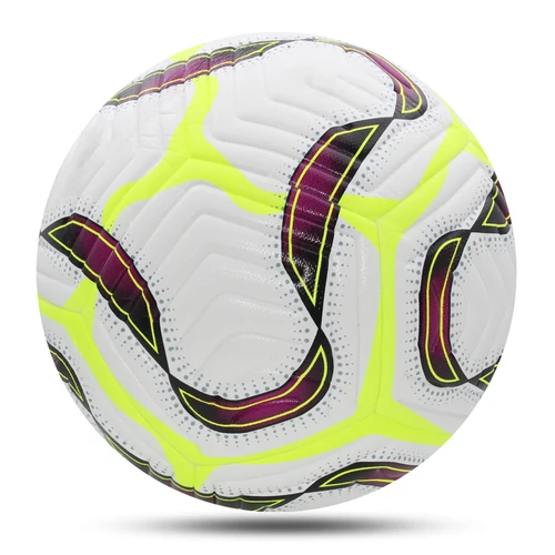 Imagen 1 del producto Pelotas de fútbol más nuevas, tamaño estándar 5, Material PU, alta calidad, juego oficial al aire libre, entrenamiento de fútbol, fútbol sin costuras