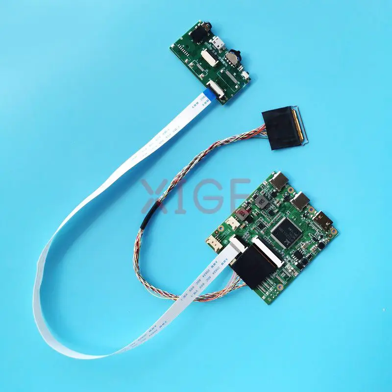 

Fit LTN156HT01-101/201/B01 1920*1080 Laptop Monitor USB Micro WLED Driver Controller Board 40-Pin LVDS TYPE-C Mini-HDMI Kit DIY