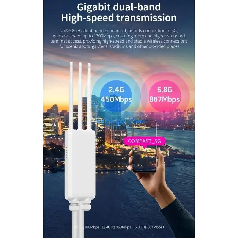 

C7AB 1300M Outdoor Double Power POET DIRECT CURRENT 5 Indication Enhancers Wide Extent Coverage
