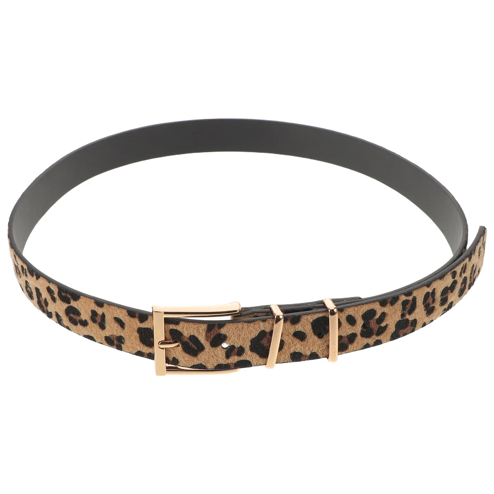 

Trendy Leopard Belt Women Wide Vintage Print Adjustable Fastening Comfortable Casual Party Accessory