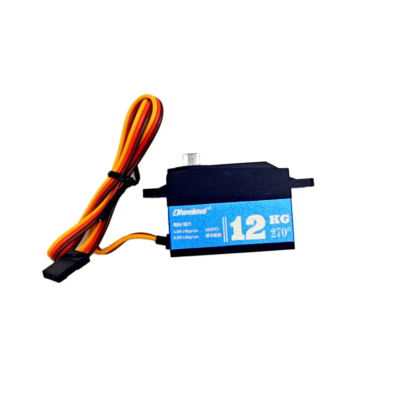 Servomotore a coppia elevata da 12 kg con ingranaggio metallico - Servo digitale per robot RC/auto/barca/sistema di controllo aereo