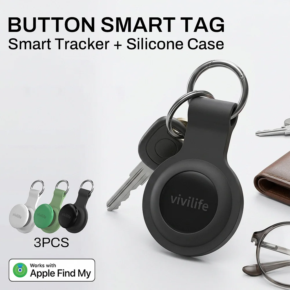 Vivilife Beyond Bluetooth Range Tracking Locator Anti-lose Tracker for Apple Find My Voice Find Luggage Keys Bag For IOS iPhone