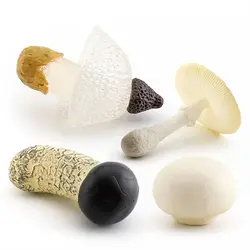 Vegetable Model Fungus Figurines Matsutake Oyste Artificial Simulation Mushroom Teaching Toy Landscape Miniatures Fungus Model