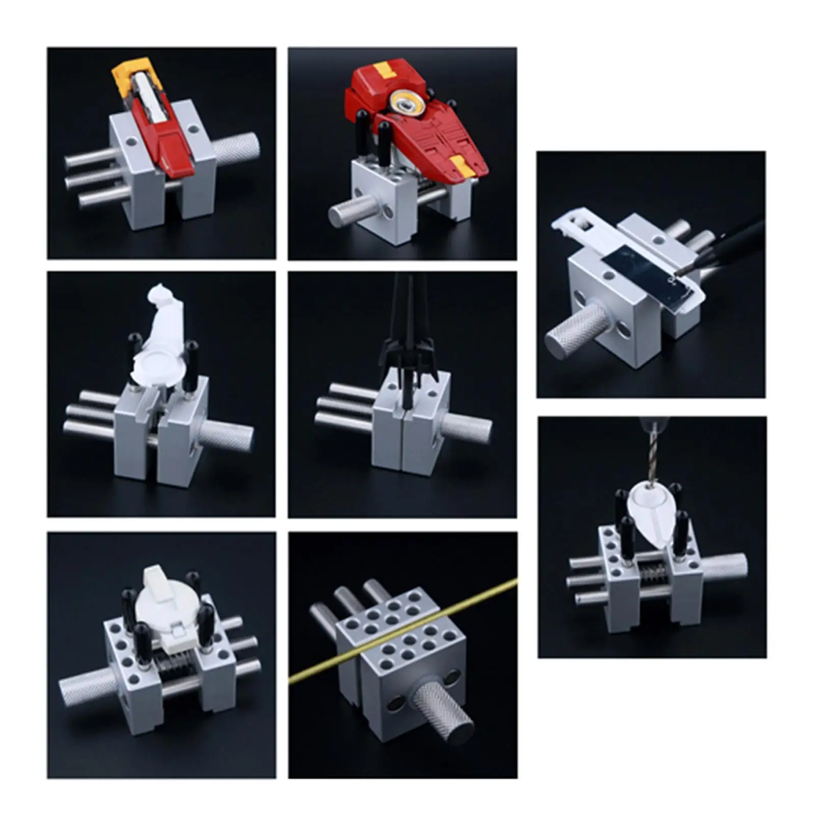 

Mini Table Vise Portable Handheld High Precision Bench Vice Clamp for Crafts Model Figures Hobby Model Sculpture Watch Repairing