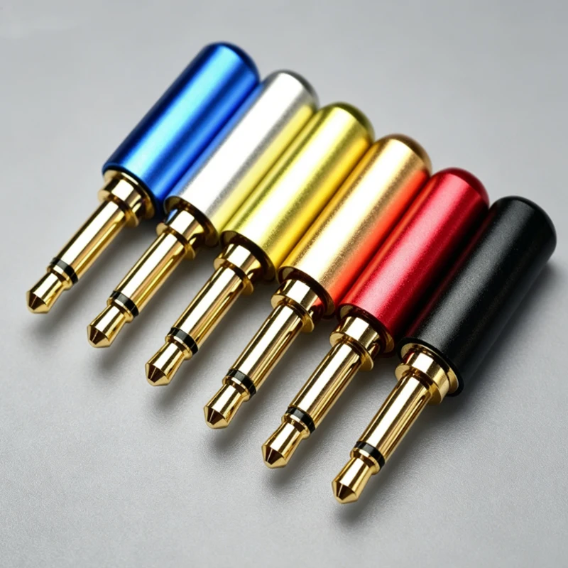 1 Stück 3,5mm Audio-Stecker 2/3/4 Pole Mikrofon Kopfhörer Audio-Adapter Stereo-Stecker Reparaturkabel Lötverbinder DIY Stecker – Detail 19