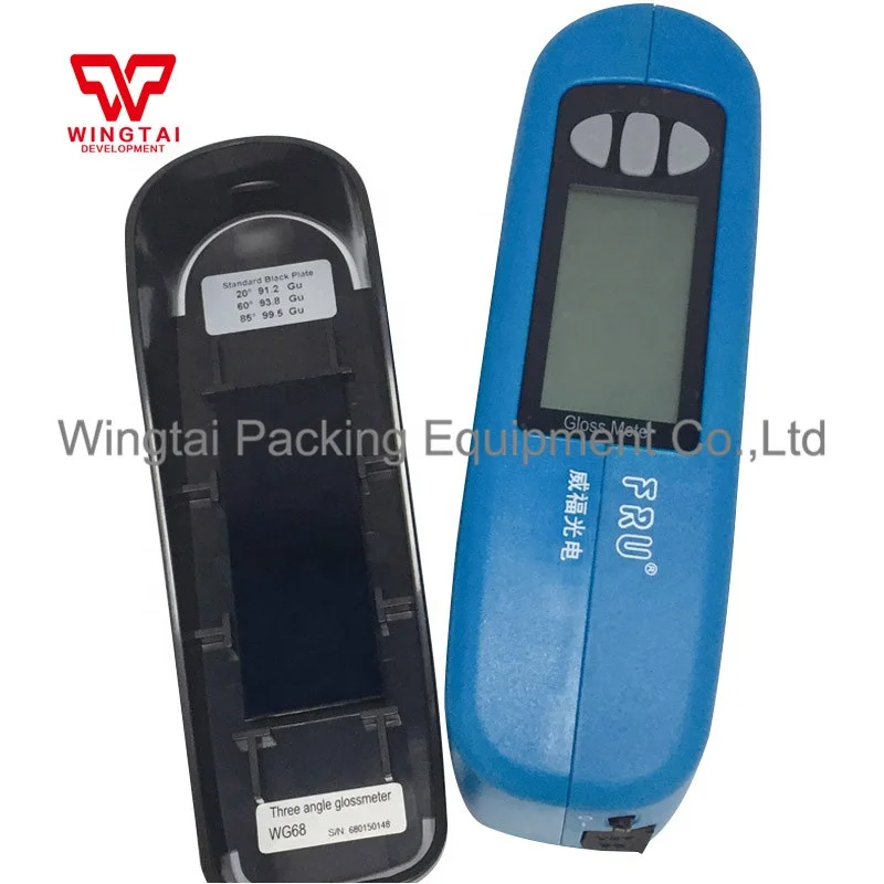WG68 20/60/85 Degree Three Angles Gloss Meter for Coating and Marble Surface Test