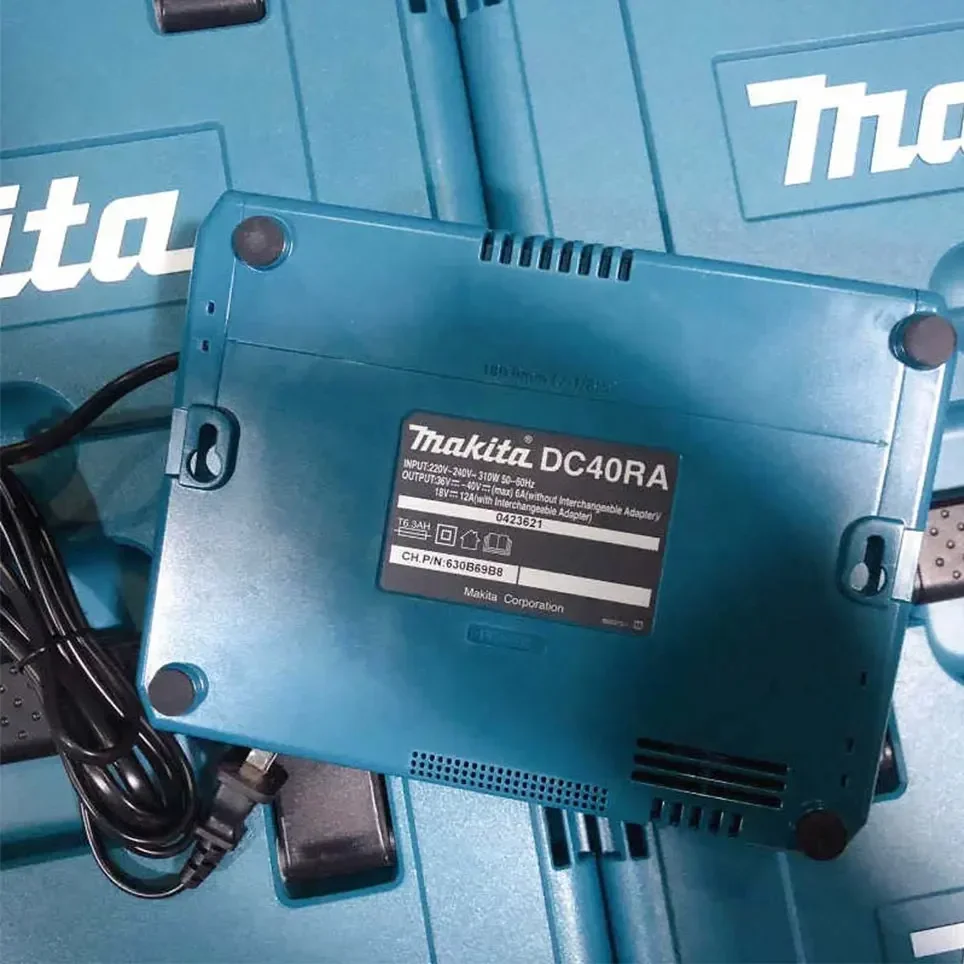 Makita DC40RA 40V maxi XGT rychlý optimum nabíječka digitální displej originální 40V as i lay dying baterie nabíječka dvojí vějíř design