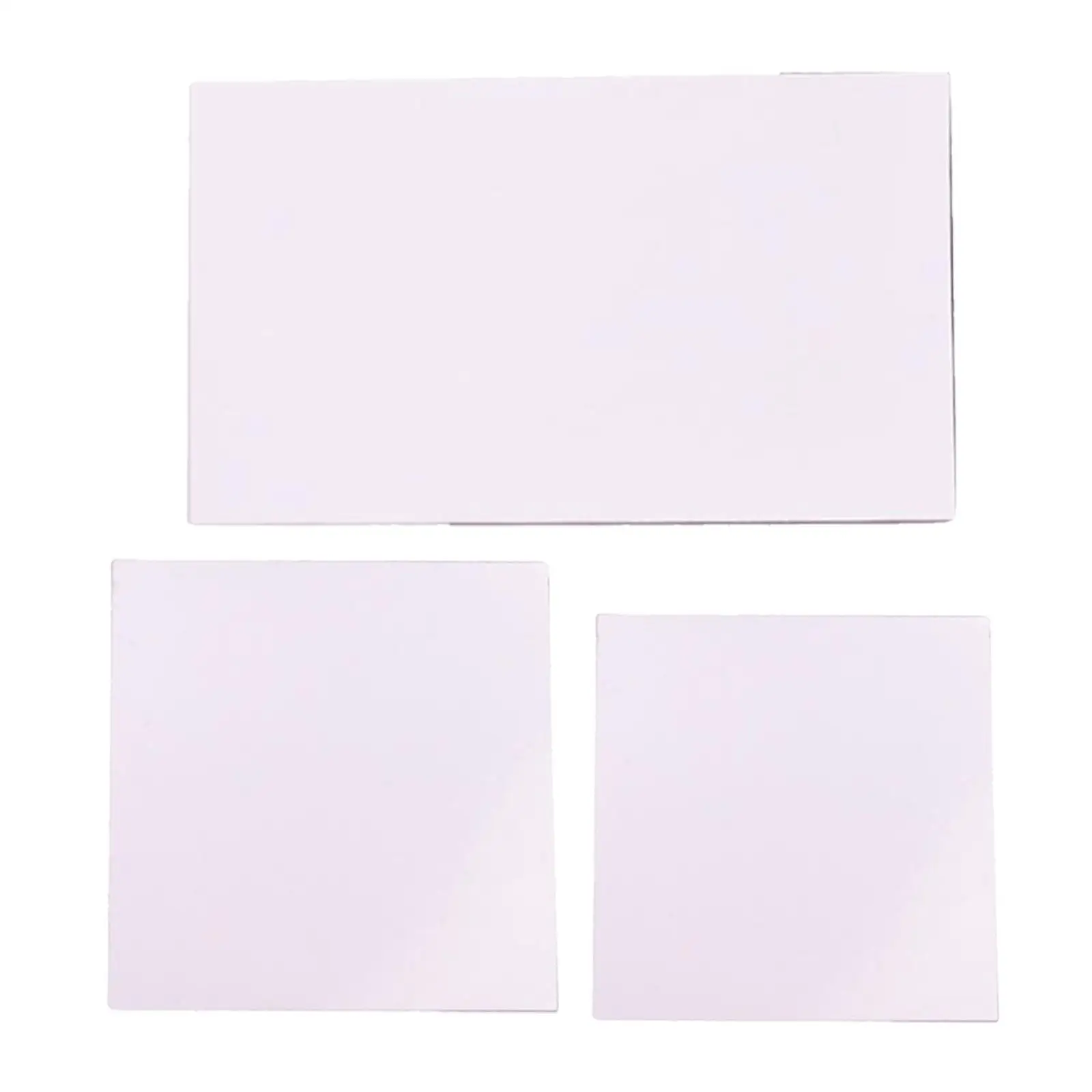 50 Pcs Disposable Nail Art Paper Palette Waterproof Glue Paper for Gel Painting