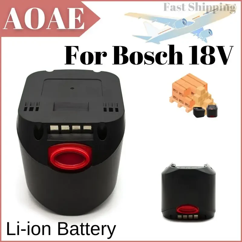 

For BOSCH 18V 12800mAh PBA PST PSB PSR Rechargeable Li-ion Battery Home Gardening Tools (Type C Only) AL1810CV