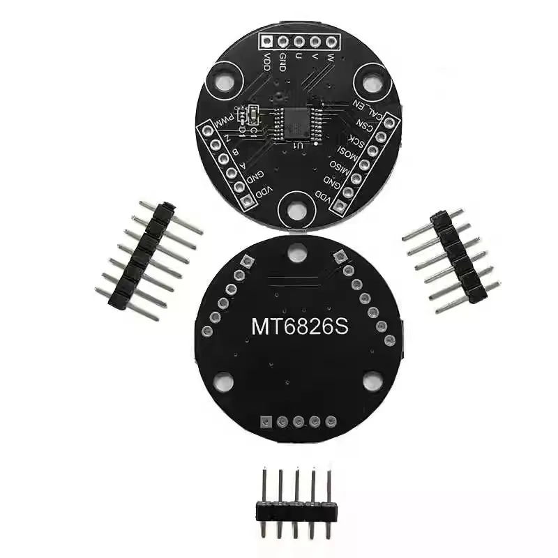 MT6826S High Precision High Speed Magnetic Encoder Magnetic Induction Angle Measurement Sensor ModuleABZ UVW