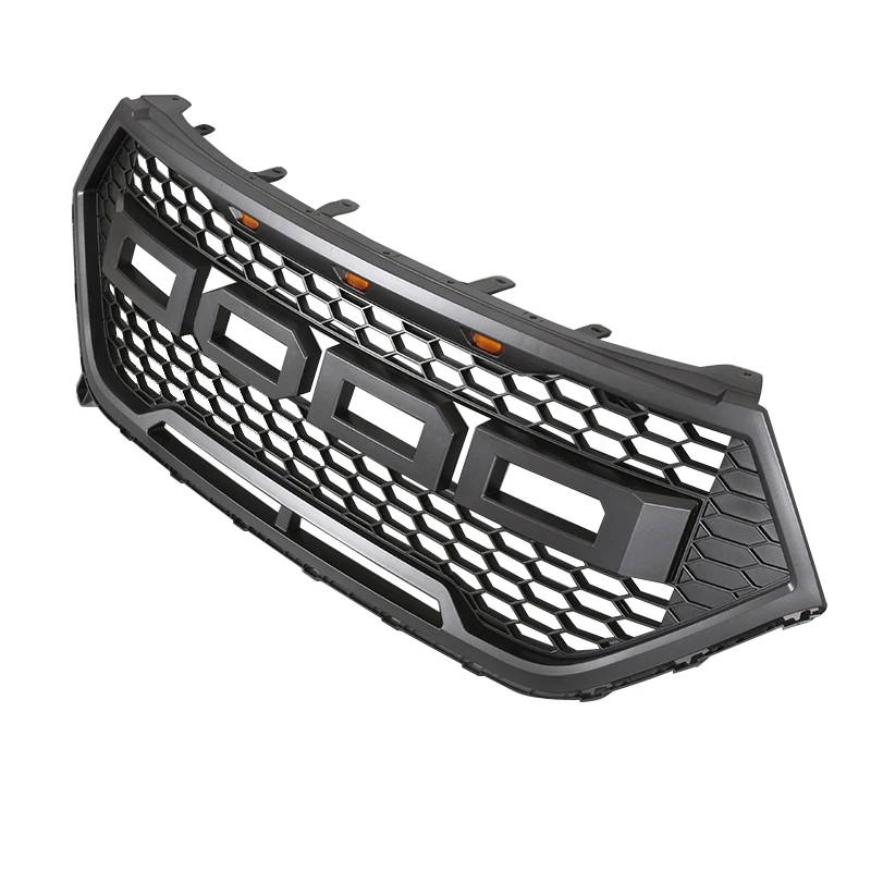 

Fits for 2015 16 2017 FORD EDGE Front Bumper Grill Raptor Black Grille