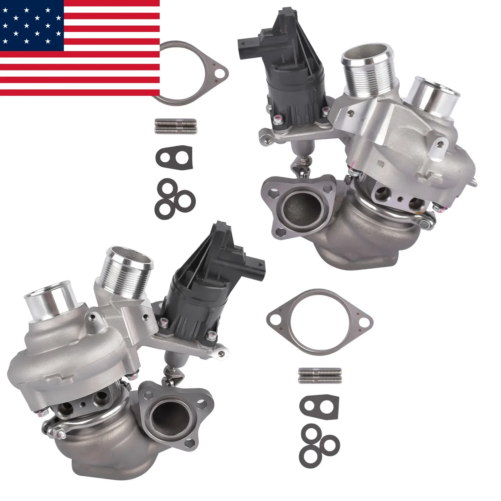 AP03 Upgraded Billet Turbos For Ford F-150 Expedition Navigator 3.5L 2018 2019 2020 JL3Z6K682D JL3E6C879BF