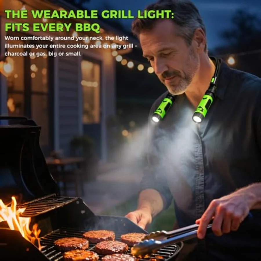Grill Light for Outdoor Barbecue Grilling Accessories, Magnetic Bright LED Night BBQ Lighting Traeger Pit Boss Smoker Blackston - view 4