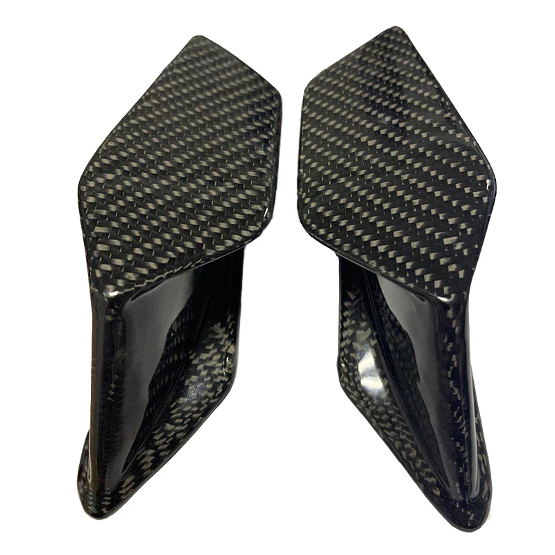 Aerodynamic Carbon Fiber Motorcycle Wing kit Scoooter Dynamic Motorbike Scooter Aerodynamic Decoration Winglet Kits