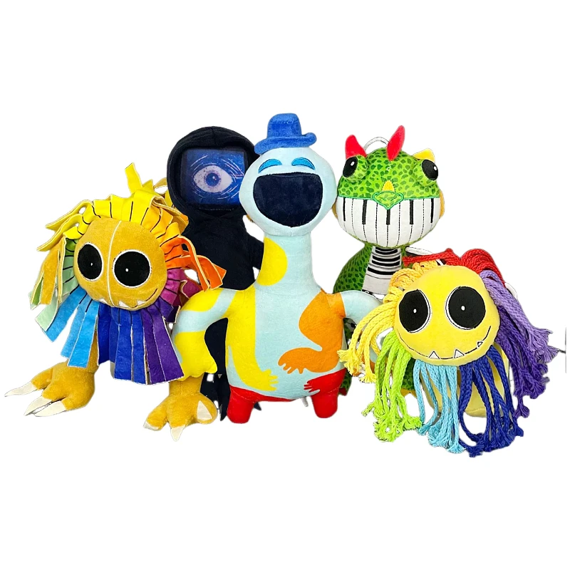 Poppy Playtime NUEVO Peluche Pianosaurus, Peluche de Nightmare Critters, Peluche Suave de Doey, Muñeco de Peluche Huggy Wuggy, Juguete Decorativo, Regalos para Niños