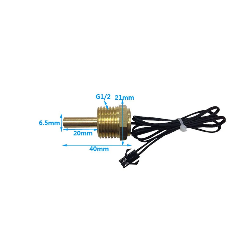 Gas Water Heater Spare Parts Water Temperature Probe 10K Wall Mounted Boiler Water Heater NTC Temperature Sensor