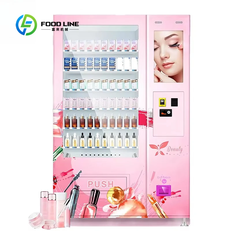 

Wigs, manicures, eyelashes and cosmetics Self-service beauty vending machine