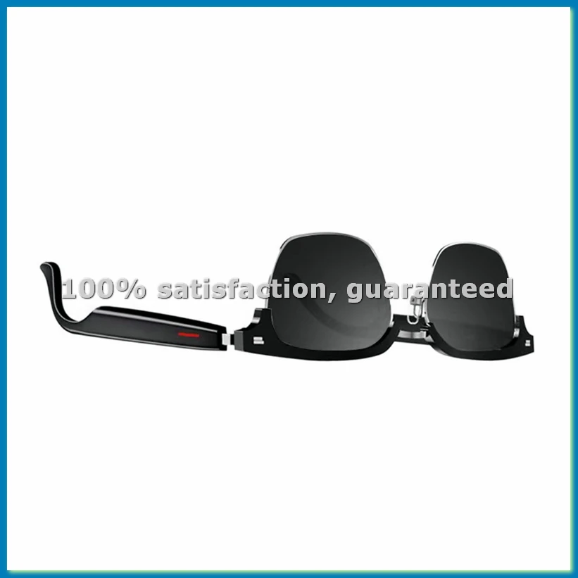 

Умные очки E13, беспроводные очки Bluetooth 5.0 с наушниками, громкая связь, музыкальная фотография, черный B-ABFT