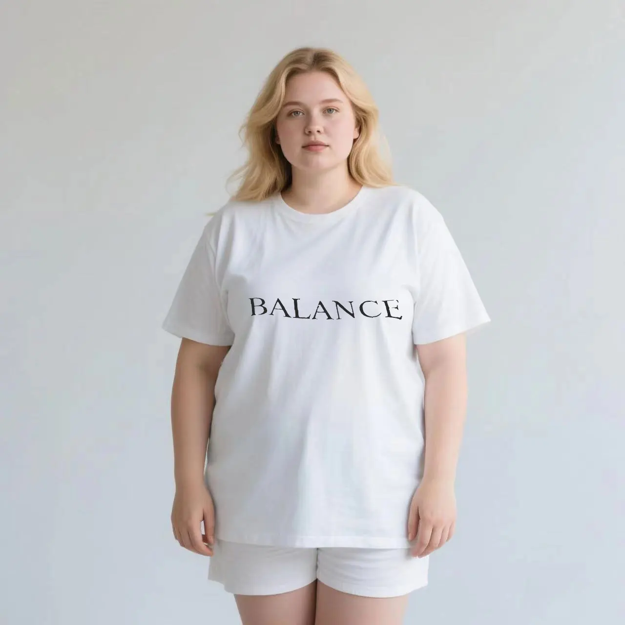 

Хит продаж, женская повседневная футболка больших размеров с английским принтом и короткими рукавами, белая