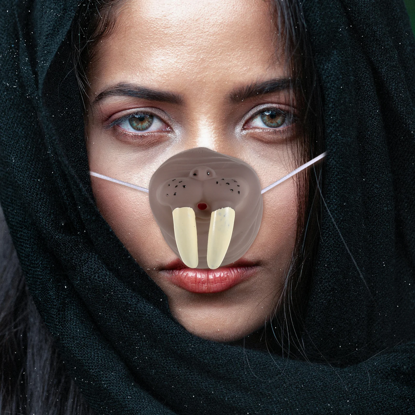 5 Stücke Realistische Tier Nase Kostüm Zubehör Weiches Material Halloween Party Supplies Lustige Tiermasken Kinder Dress Up Requisiten