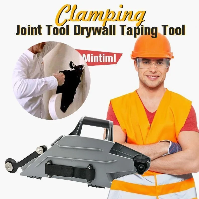 

Clamping Joint Tool Drywall Taping Tool with Quick-Change Inside Corner Wheel Hand Tools Strapes Coated Plasterboard Banjo