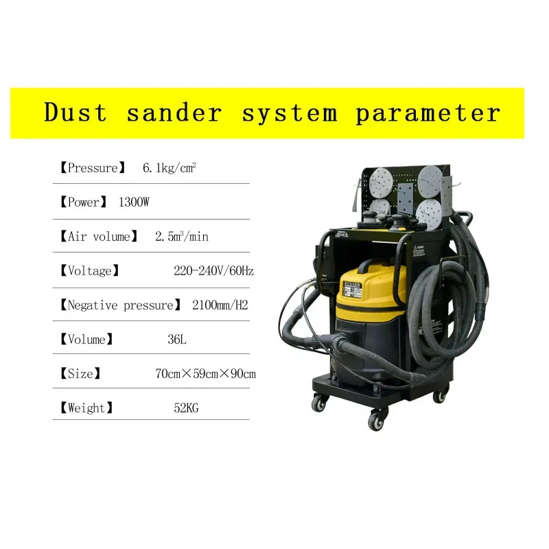Mobile Dust Collecting Machine  Dust Cleaning Machine for Car Fast Repair