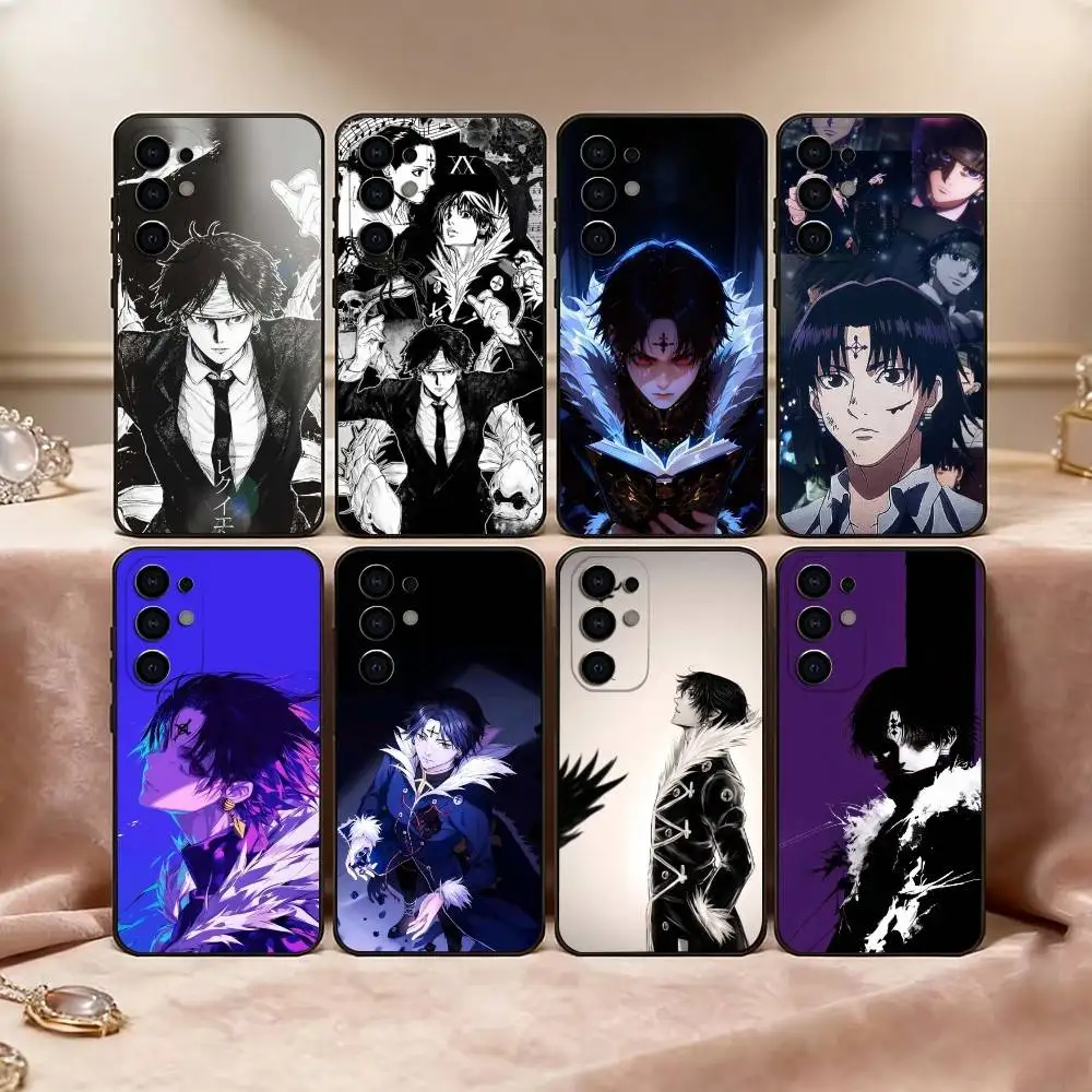 H-Hunter C-Chrollo L-Lucilfer Phone Case For Samsung S25,S24,S21,S22,S23,S30,Ultra,S20,Plus,Fe,Soft Silicone Black Cover