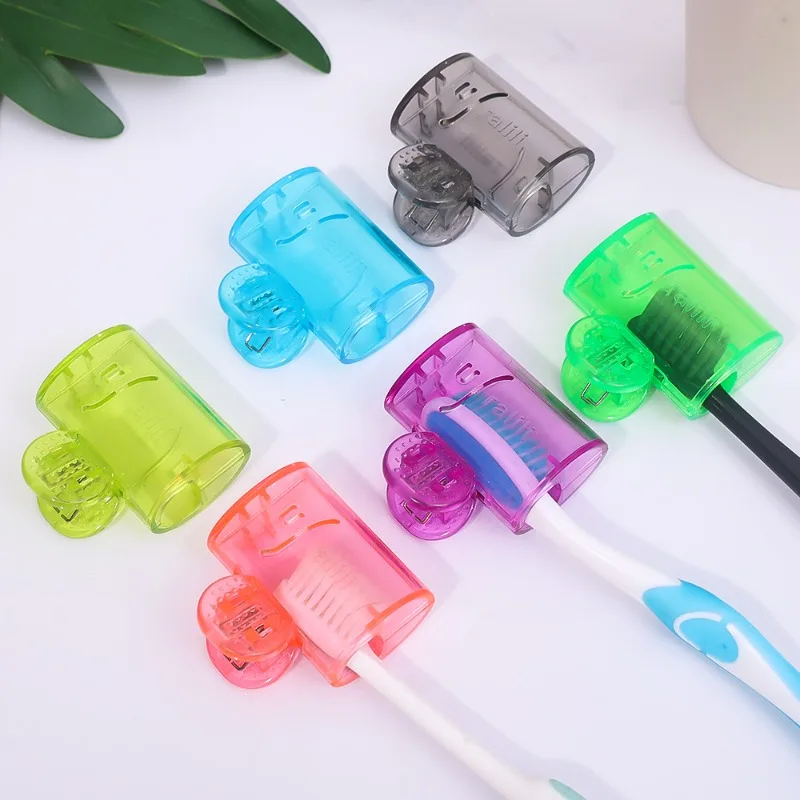 10/1PCS Portable Toothbrush Head Cover Clips Plastic Dustproof Toothbrush Head Protector Cap Travel Camping Bathroom Accessories