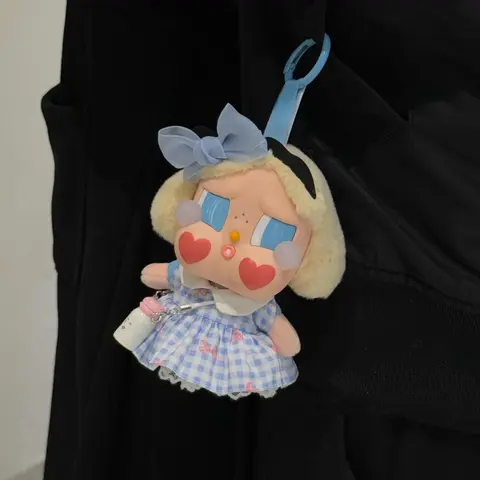 For Crybaby clothes Multi-layer floral gauze skirt Princess Dress for Labubu Doll Clothes outfit Accessories